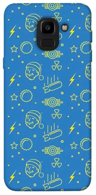 Чехол itsPrint Fallout pattern для Samsung J600F Galaxy J6 (2018), игры, купить оптом с доставкой
