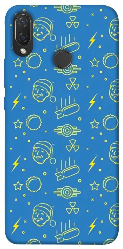 Чехол itsPrint Fallout pattern для Huawei P Smart+ (nova 3i), игры, купить оптом с доставкой