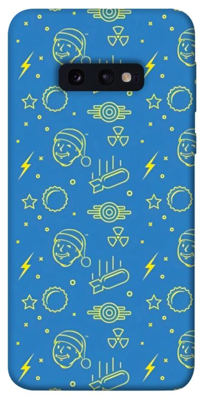 Чехол itsPrint Fallout pattern для Samsung Galaxy S10e, игры, купить оптом с доставкой
