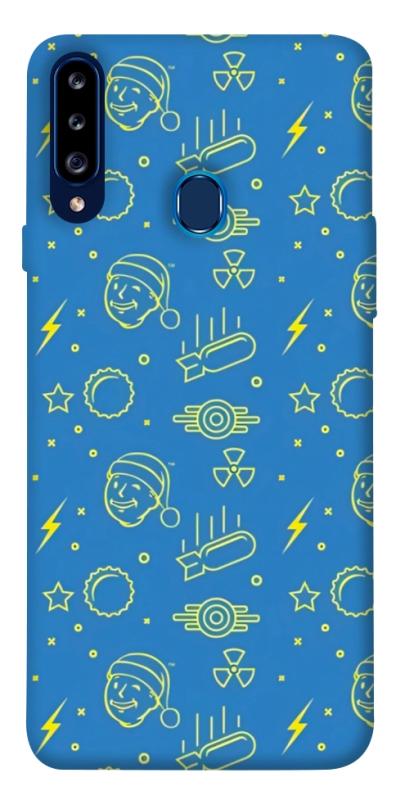 Чохол itsPrint Fallout pattern для Samsung Galaxy A20s, ігри, купити оптом з доставкою
