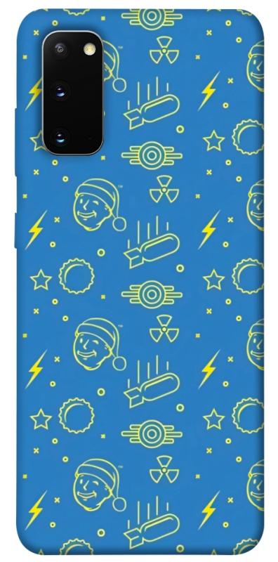 Чехол itsPrint Fallout pattern для Samsung Galaxy S20, игры, купить оптом с доставкой