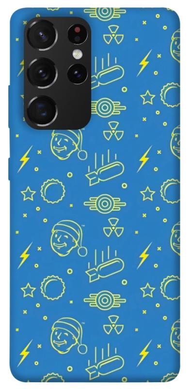 Чохол itsPrint Fallout pattern для Samsung Galaxy S21 Ultra, ігри, купити оптом з доставкою