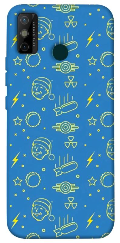 Чохол itsPrint Fallout pattern для TECNO Spark 6 Go, ігри, купити оптом з доставкою
