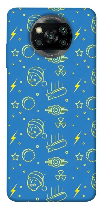 Чехол itsPrint Fallout pattern для Xiaomi Poco X3 NFC / Poco X3 Pro, игры, купить оптом с доставкой