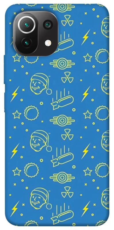 Чехол itsPrint Fallout pattern для Xiaomi Mi 11 Lite, игры, купить оптом с доставкой