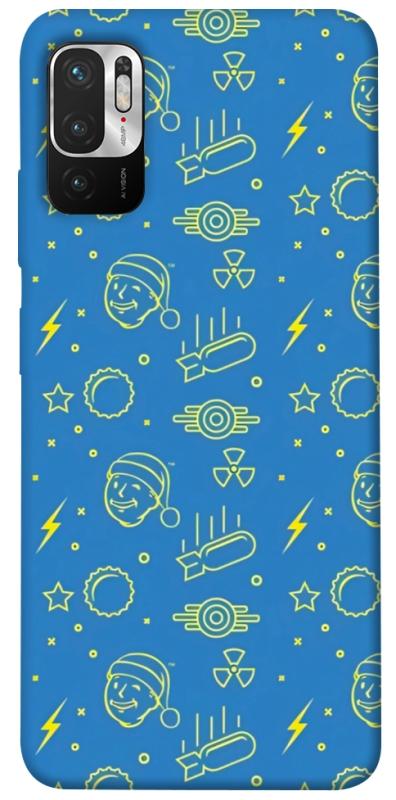Чехол itsPrint Fallout pattern для Xiaomi Redmi Note 10 5G, игры, купить оптом с доставкой
