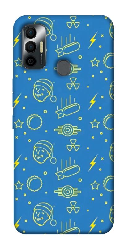 Чехол itsPrint Fallout pattern для TECNO Spark 7, игры, купить оптом с доставкой