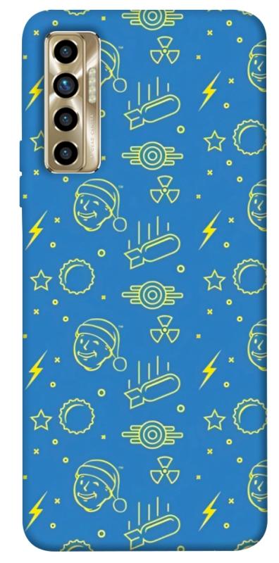 Чехол itsPrint Fallout pattern для TECNO Camon 17P, игры, купить оптом с доставкой