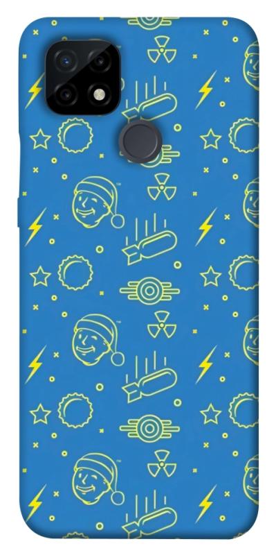 Чехол itsPrint Fallout pattern для Realme C21, игры, купить оптом с доставкой