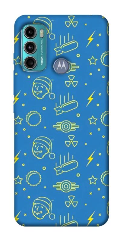 Чохол itsPrint Fallout pattern для Motorola Moto G60, ігри, купити оптом з доставкою