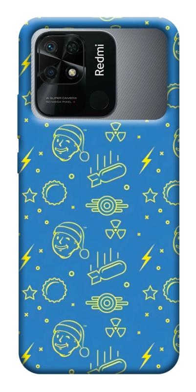 Чехол itsPrint Fallout pattern для Xiaomi Redmi 10C, игры, купить оптом с доставкой