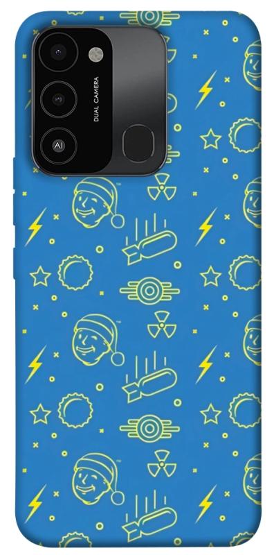 Чохол itsPrint Fallout pattern для TECNO Spark 8C, ігри, купити оптом з доставкою