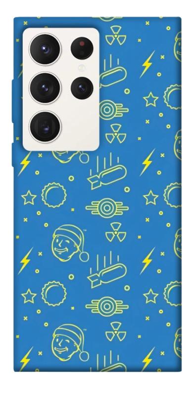 Чехол itsPrint Fallout pattern для Samsung Galaxy S23 Ultra, игры, купить оптом с доставкой