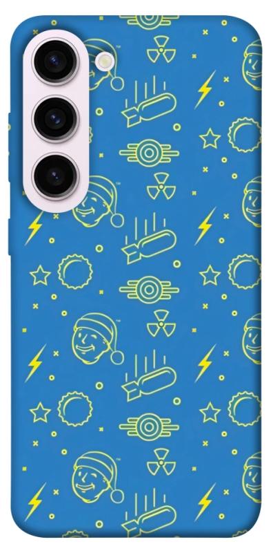 Чехол itsPrint Fallout pattern для Samsung Galaxy S23+, игры, купить оптом с доставкой