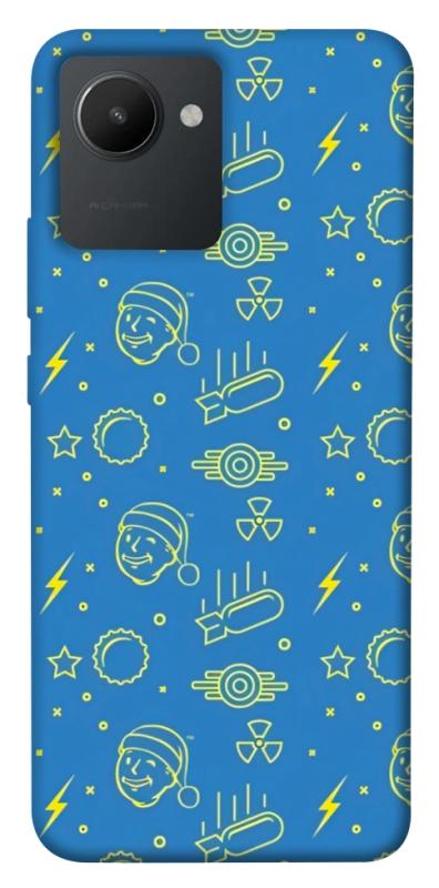 Чехол itsPrint Fallout pattern для Realme C30, игры, купить оптом с доставкой
