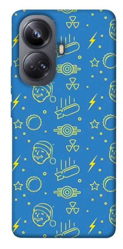 Чехол itsPrint Fallout pattern для Realme 10 Pro+, игры, купить оптом с доставкой