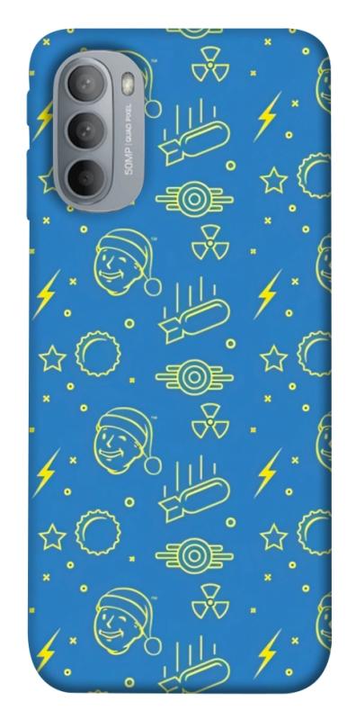 Чехол itsPrint Fallout pattern для Motorola Moto G31, игры, купить оптом с доставкой