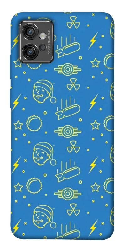 Чехол itsPrint Fallout pattern для Motorola Moto G32, игры, купить оптом с доставкой