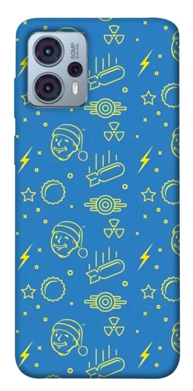 Чехол itsPrint Fallout pattern для Motorola Moto G23, игры, купить оптом с доставкой