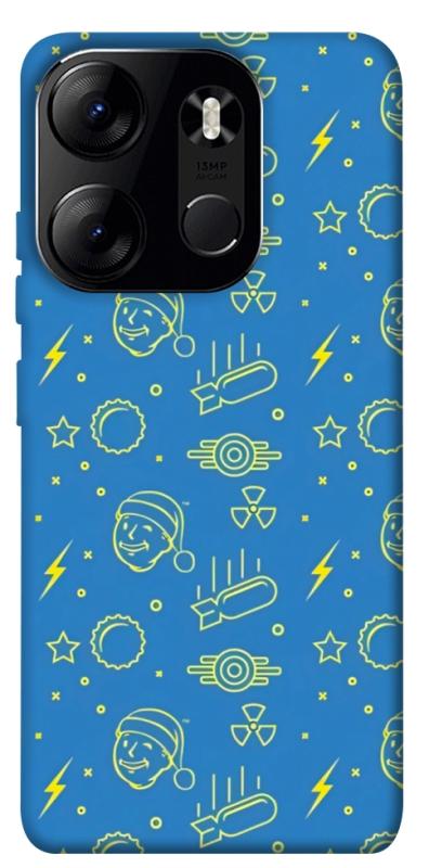 Чехол itsPrint Fallout pattern для Tecno Spark Go 2023, игры, купить оптом с доставкой