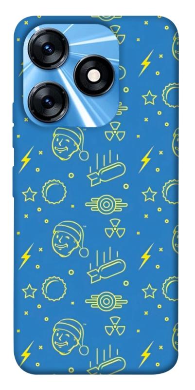 Чохол itsPrint Fallout pattern для TECNO Spark 10 Pro, ігри, купити оптом з доставкою