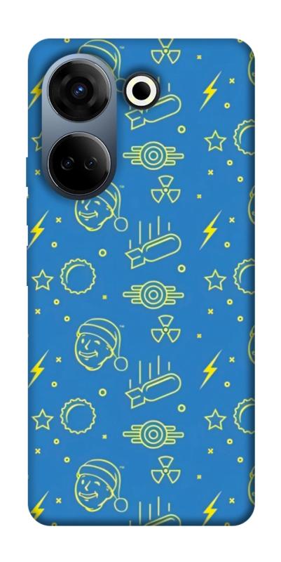 Чохол itsPrint Fallout pattern для TECNO Camon 20 Pro (CK7n), ігри, купити оптом з доставкою