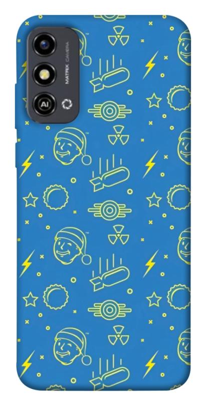 Чехол itsPrint Fallout pattern для ZTE Blade A53, игры, купить оптом с доставкой