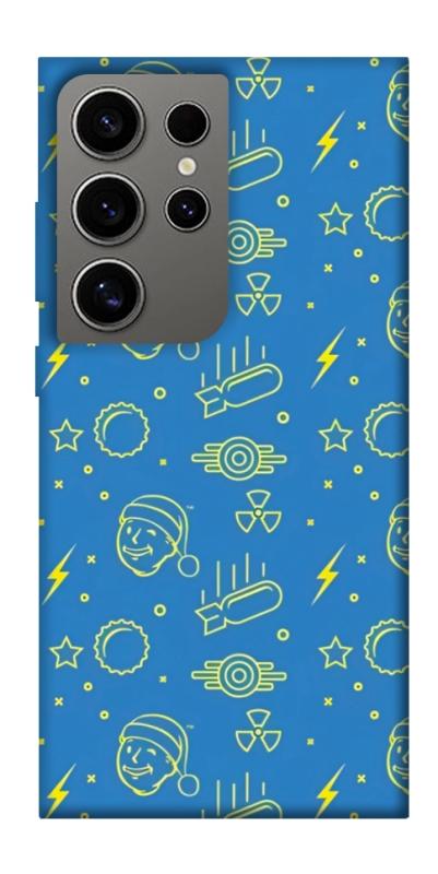 Чехол itsPrint Fallout pattern для Samsung Galaxy S24 Ultra, игры, купить оптом с доставкой