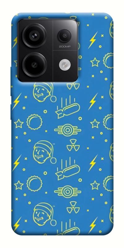 Чохол itsPrint Fallout pattern для Xiaomi Redmi Note 13 Pro 4G, ігри, купити оптом з доставкою