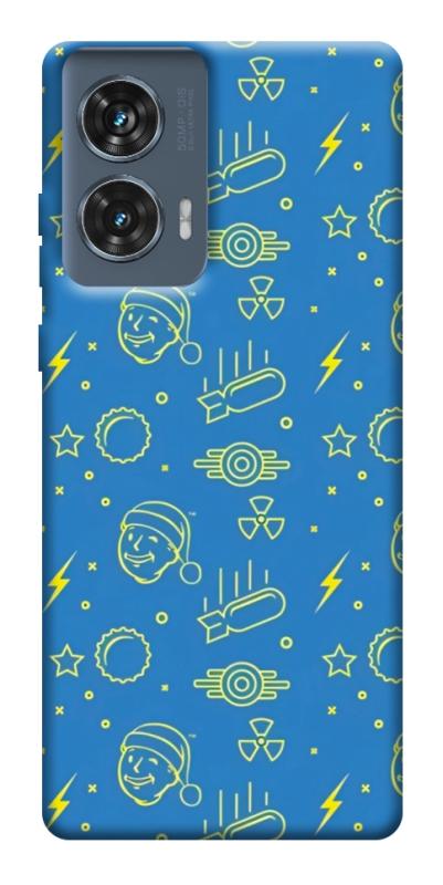 Чохол itsPrint Fallout pattern для Motorola Edge 50 Fusion, ігри, купити оптом з доставкою