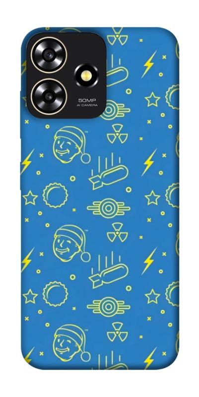 Чехол itsPrint Fallout pattern для ZTE Blade A73 4G, игры, купить оптом с доставкой
