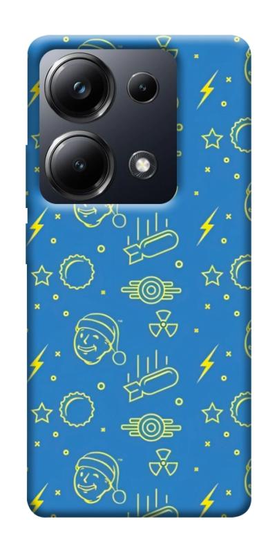 Чехол itsPrint Fallout pattern для Xiaomi Redmi 13 4G / Poco M6 4G, игры, купить оптом с доставкой