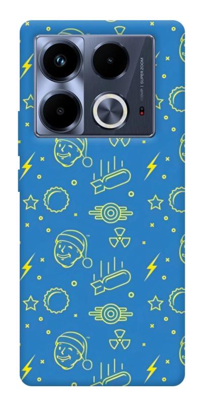 Чохол itsPrint Fallout pattern для Infinix Note 40 4G, ігри, купити оптом з доставкою