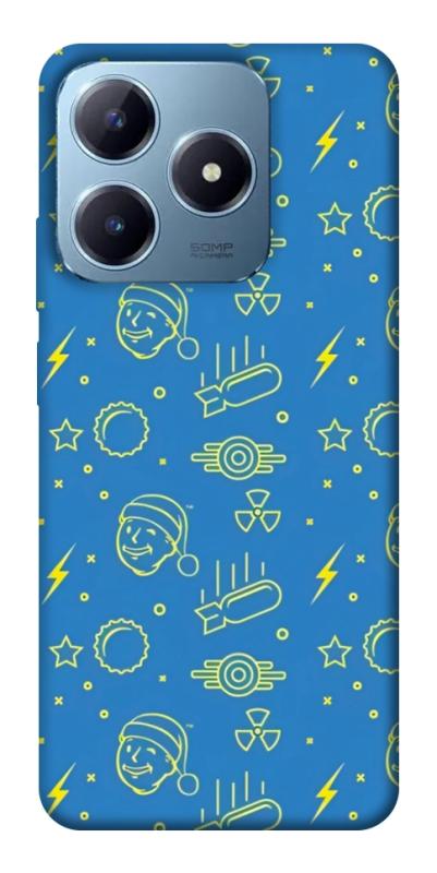 Чехол itsPrint Fallout pattern для Realme C63 4G, игры, купить оптом с доставкой