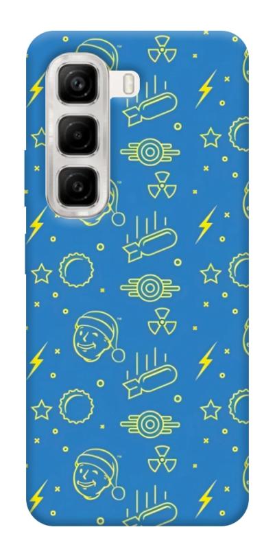 Чехол itsPrint Fallout pattern для Infinix Hot 50 4G, игры, купить оптом с доставкой