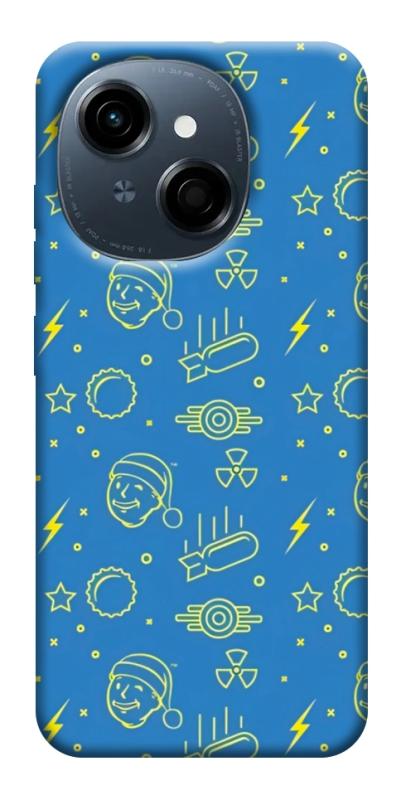 Чехол itsPrint Fallout pattern для TECNO Spark Go 1, игры, купить оптом с доставкой