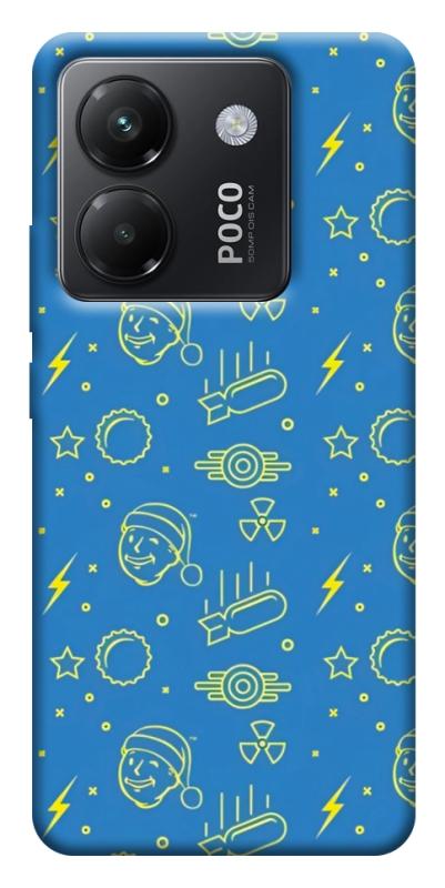 Чехол itsPrint Fallout pattern для Xiaomi Poco M7 Pro 5G, игры, купить оптом с доставкой