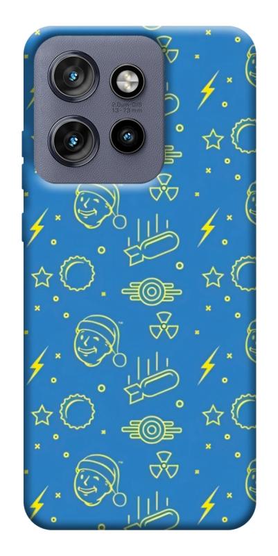 Чехол itsPrint Fallout pattern для Motorola Edge 50 Neo, игры, купить оптом с доставкой