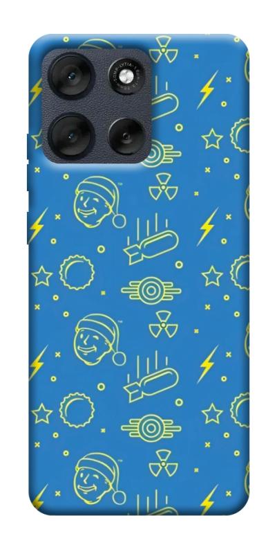 Чехол itsPrint Fallout pattern для Motorola Moto G56 5G, игры, купить оптом с доставкой