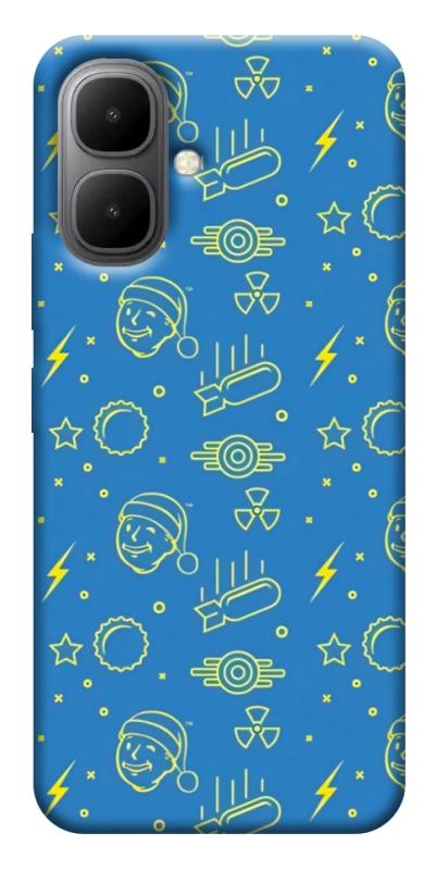 Чехол itsPrint Fallout pattern для Infinix Smart 10, игры, купить оптом с доставкой