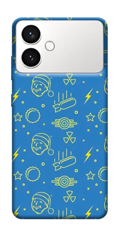 Чехол itsPrint Fallout pattern для Samsung Galaxy S26+, игры, купить оптом с доставкой