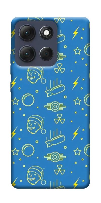 Чехол itsPrint Fallout pattern для Motorola Moto G86 Power, игры, купить оптом с доставкой