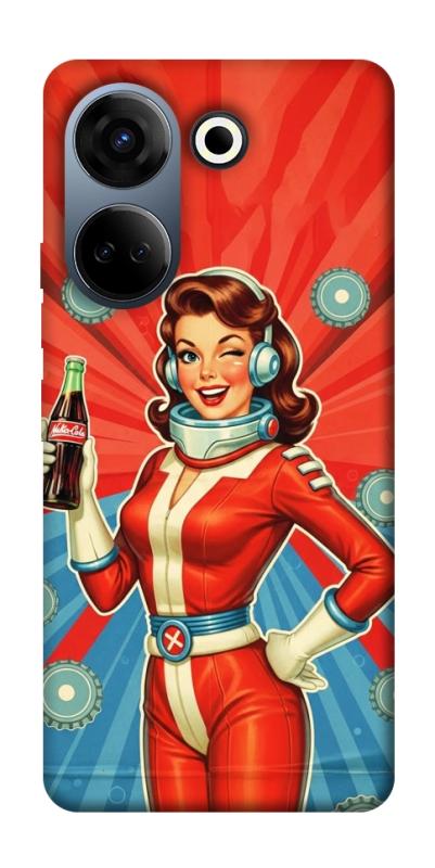 Чехол itsPrint Nuka poster для TECNO Camon 20 Pro (CK7n), игры, купить оптом с доставкой