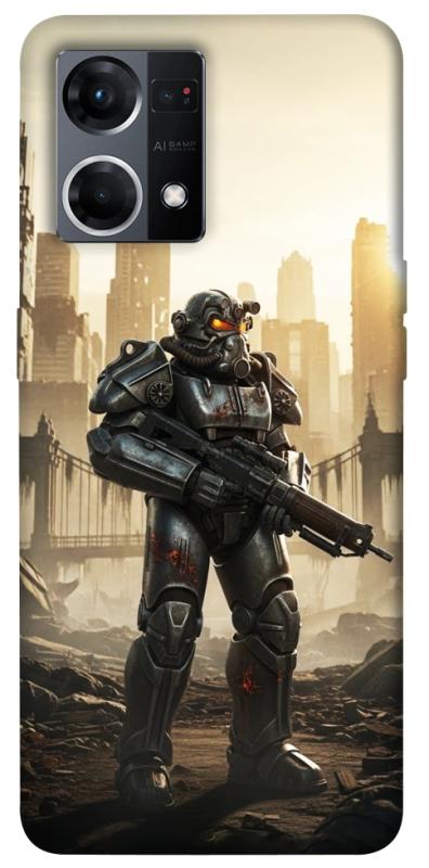 Чехол itsPrint Power armor для Oppo Reno 7 4G, игры, купить оптом с доставкой