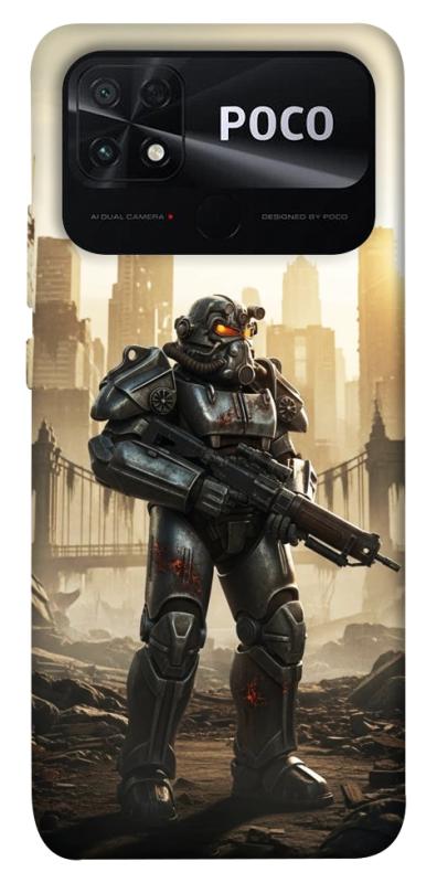 Чехол itsPrint Power armor для Xiaomi Poco C40, игры, купить оптом с доставкой