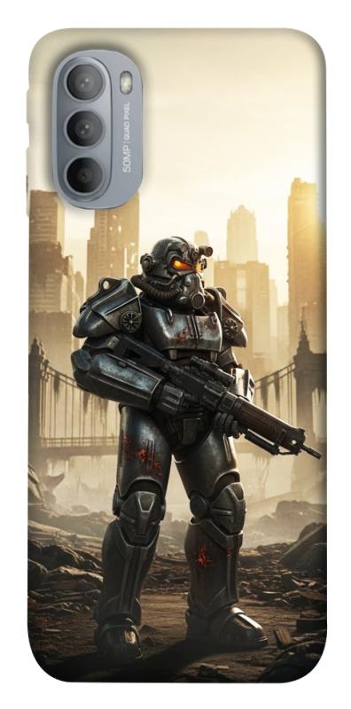 Чехол itsPrint Power armor для Motorola Moto G31, игры, купить оптом с доставкой