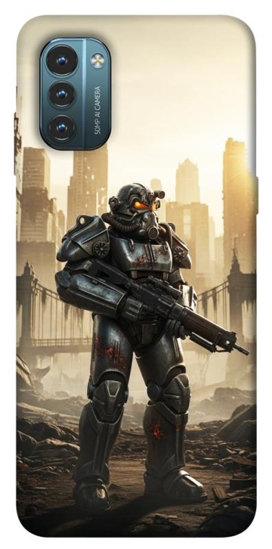 Чехол itsPrint Power armor для Nokia G21, игры, купить оптом с доставкой