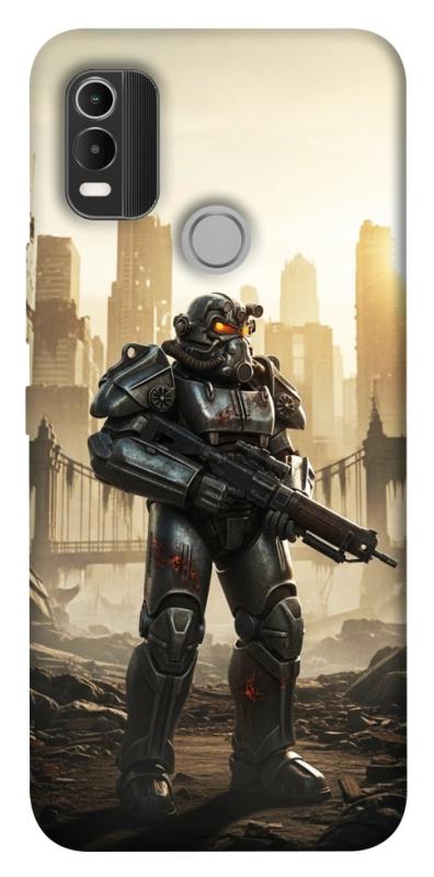 Чехол itsPrint Power armor для Nokia C21 Plus, игры, купить оптом с доставкой