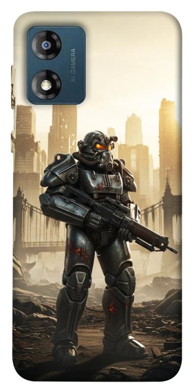 Чехол itsPrint Power armor для Motorola Moto E13, игры, купить оптом с доставкой