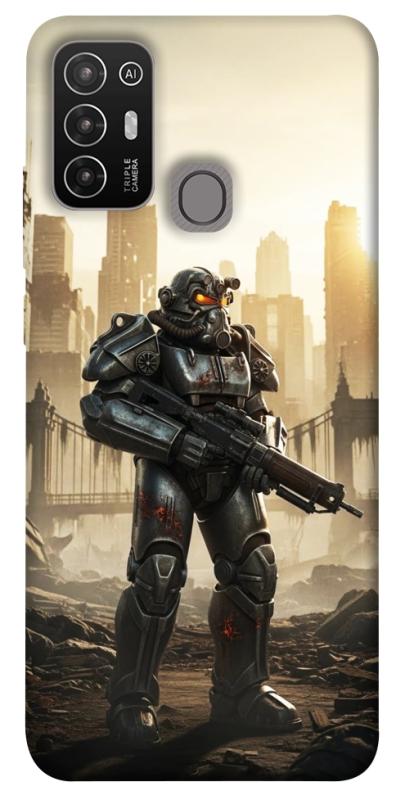 Чехол itsPrint Power armor для ZTE Blade A52, игры, купить оптом с доставкой
